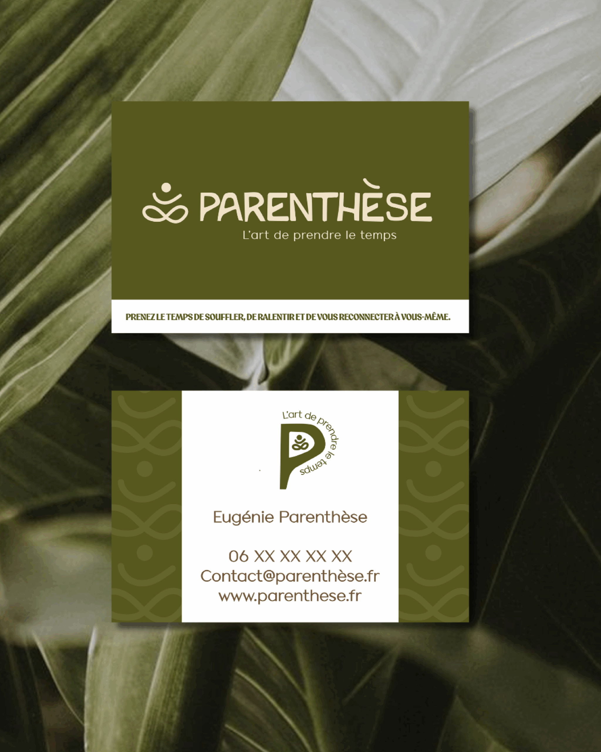 création de carte de visite pour un coach