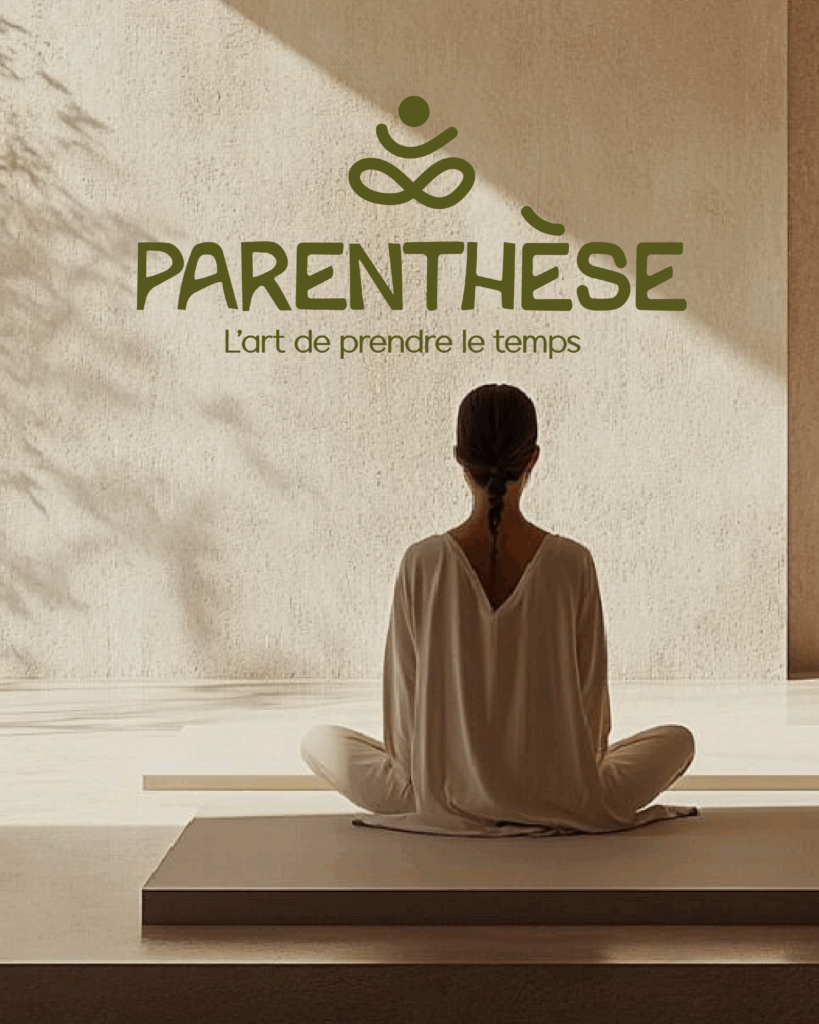 identité visuelle pour une prof de yoga