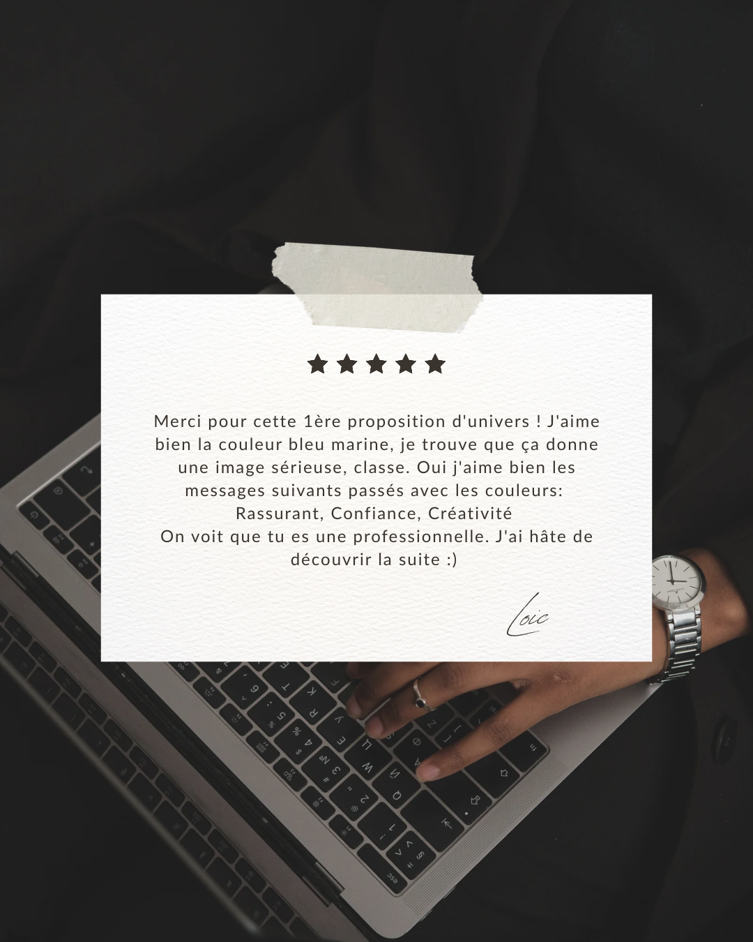 Avis client studio designajulie lyon coaching et formation