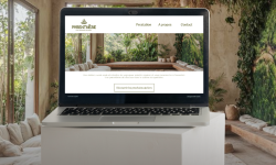 site vitrine pour une prof de yoga en isere